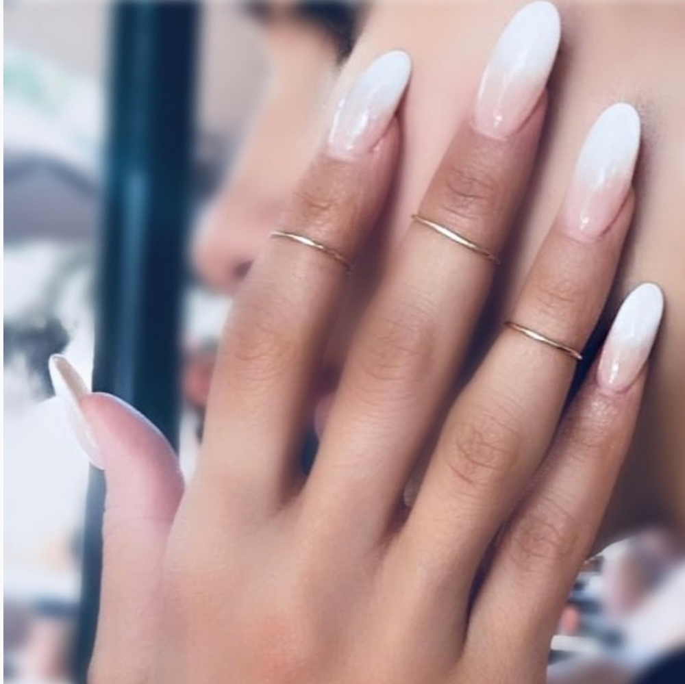 14k gold midi ring